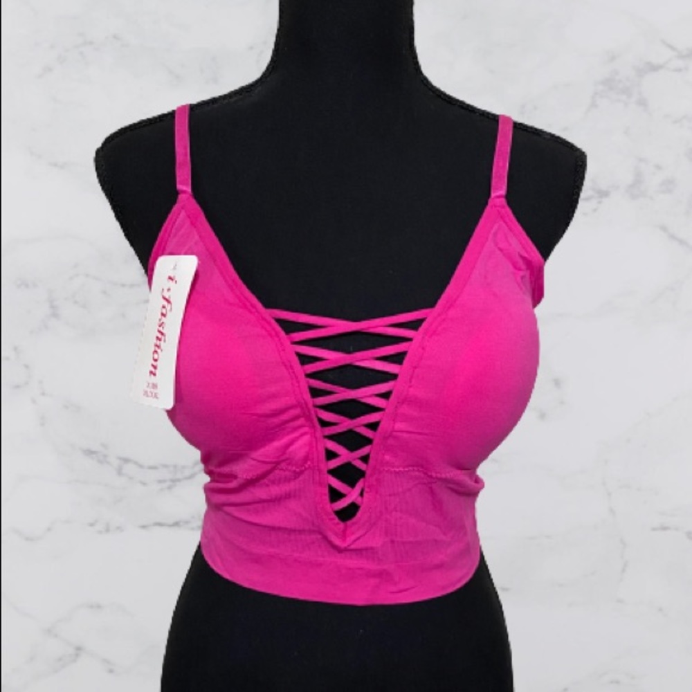 Bralette with Criss Cross Front